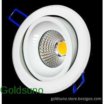 10W  cob led down light SAA & TUV approved, with cutout 90mm